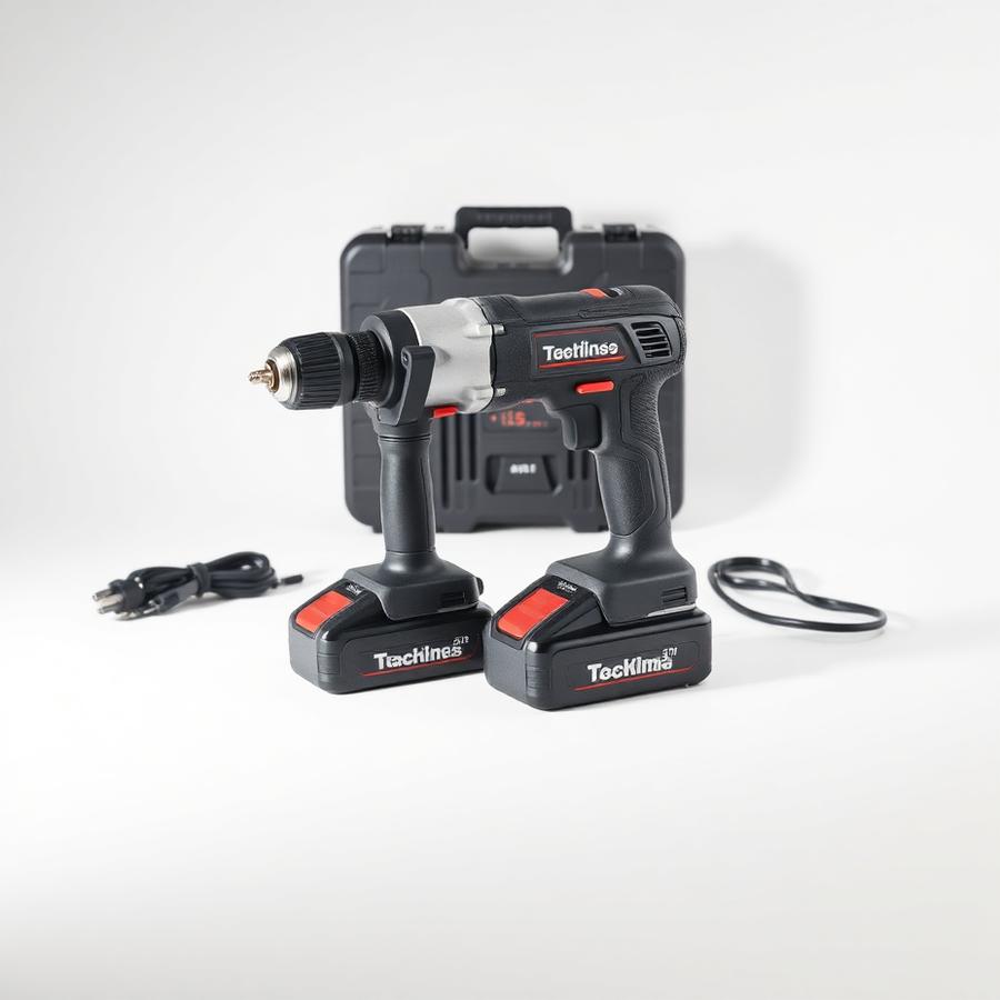Parafusadeira 12V com 2 Baterias